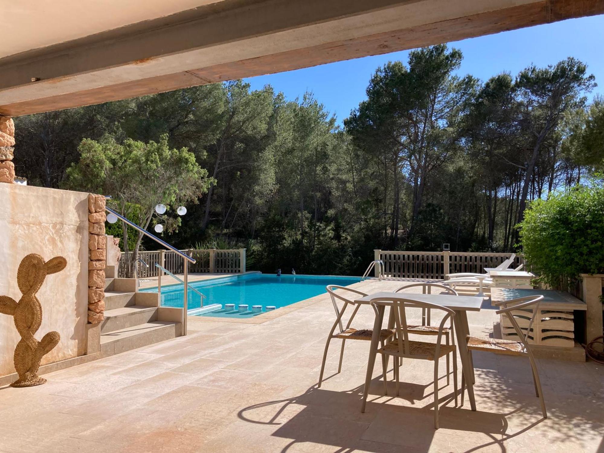Apartamentos Pinosol Santa Eularia des Riu Buitenkant foto