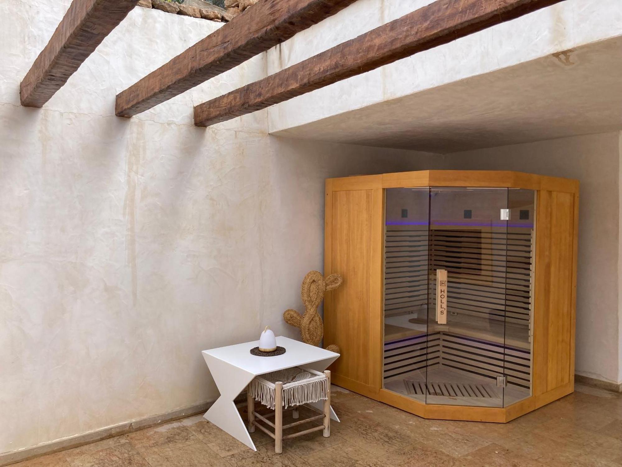 Apartamentos Pinosol Santa Eularia des Riu Buitenkant foto